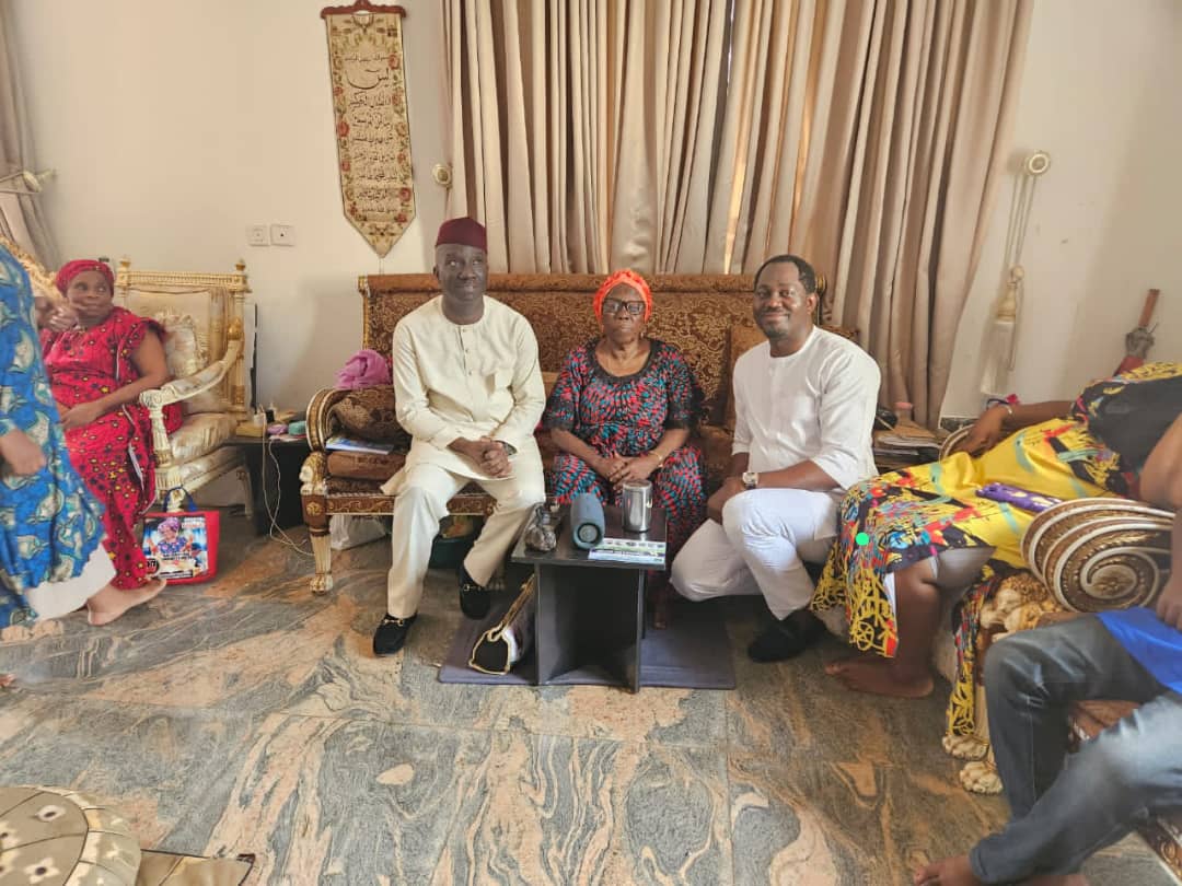 Edo Guber : Okpebholo,  Agbomhere Pay Thank You Visit To Mama Oshiomhole, Seeks for  Prayers and Support