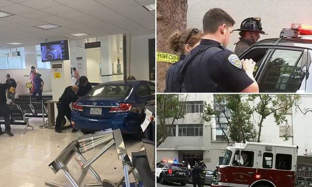 Car slams into Chinese Consulate in US, driver killed by police Driver   