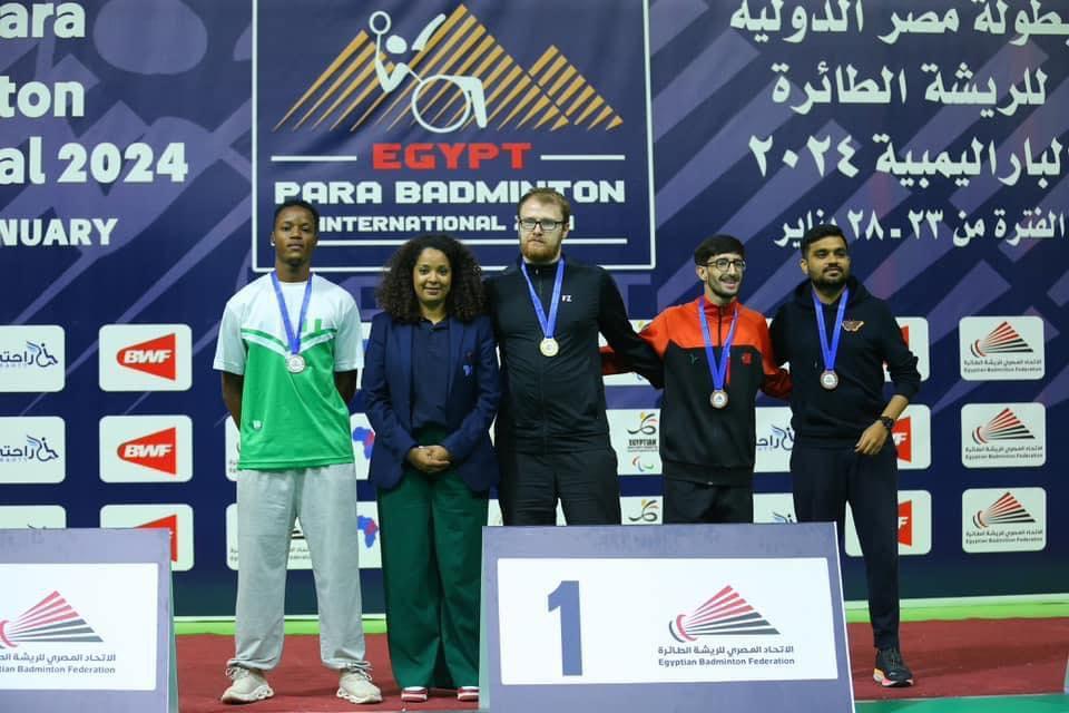 Para Badminton International: Nigeria's Eniola wins 3 gold medals