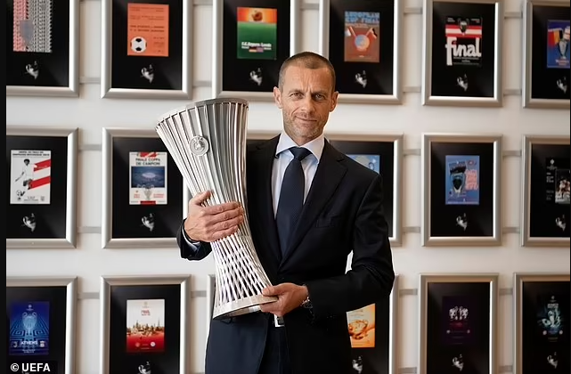 UEFA unveil Europa Conference League trophy