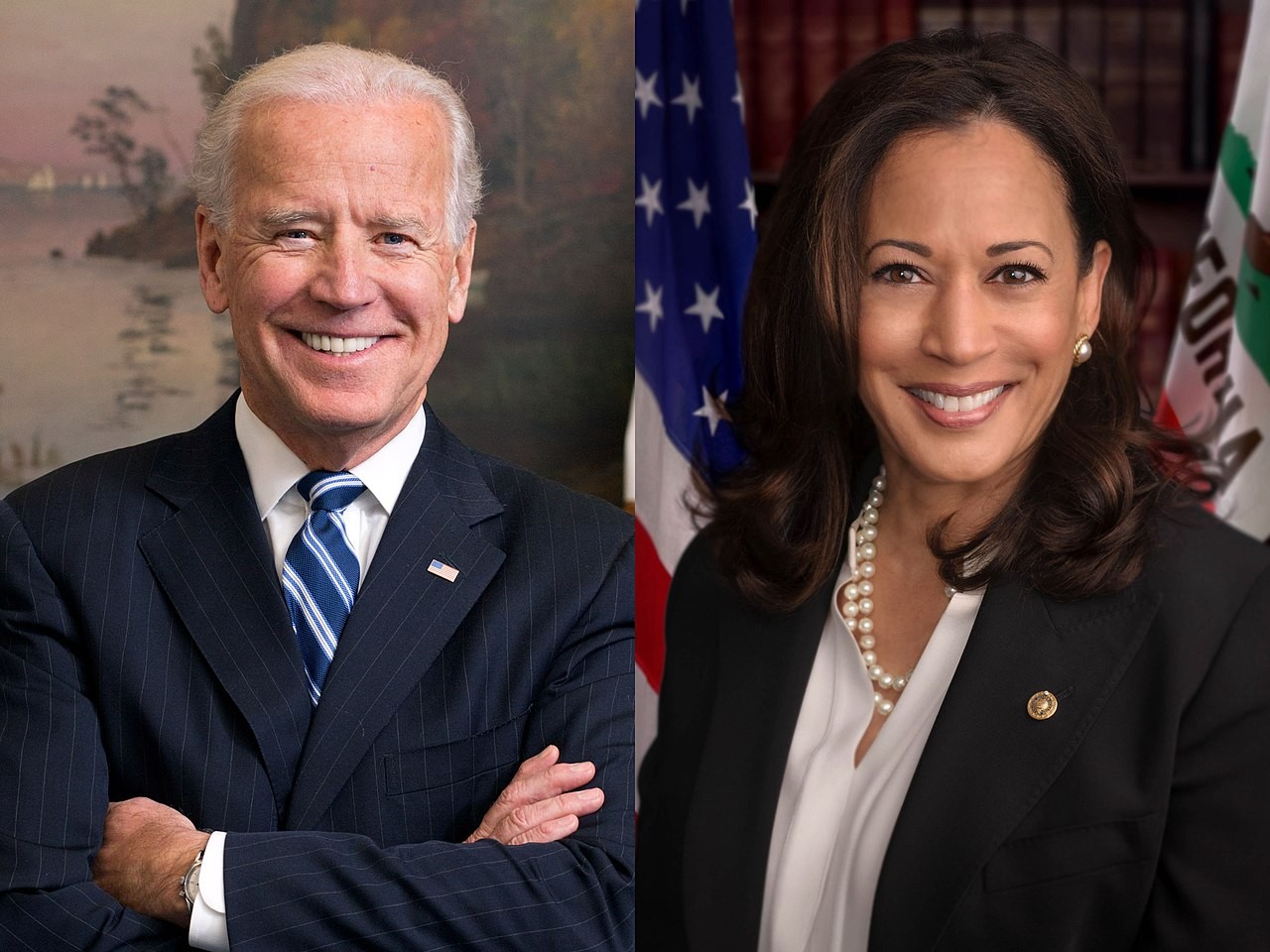 White House Unveils Official Portraits of Joe Biden and Kamala Harris