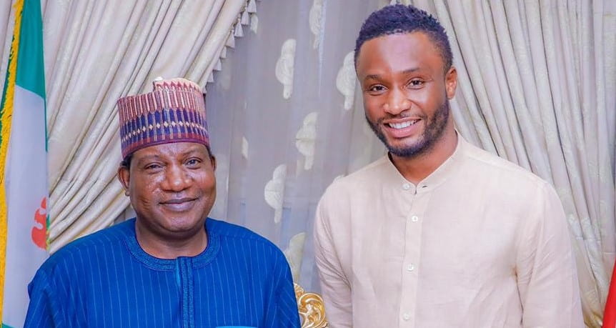 Mikel Obi promises investment in Plateau state, to establish Football Academy