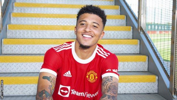 Sancho completes move to Manchester United from Borussia Dortmund