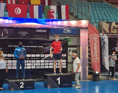 Nigerian Okanlawon wins silver at ITTF WTT Youth Star Contender series