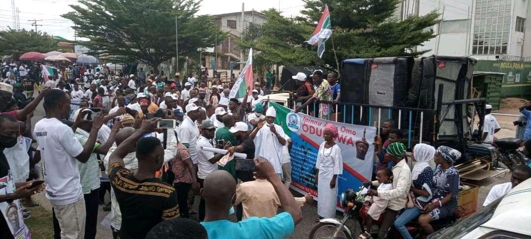 Yoruba Nation agitation rocks Osun as Sunday Igboho joins rally