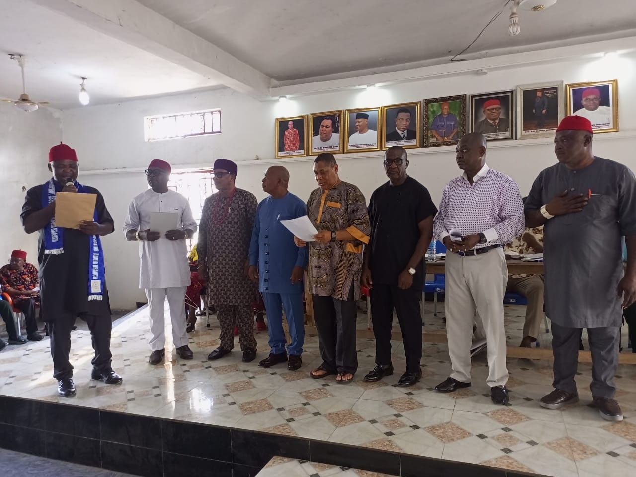 Obuwu development association, Abuja branch inaugurates BOTs, patrons and unbudsmen