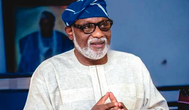 SLOOGA  Honours Akeredolu