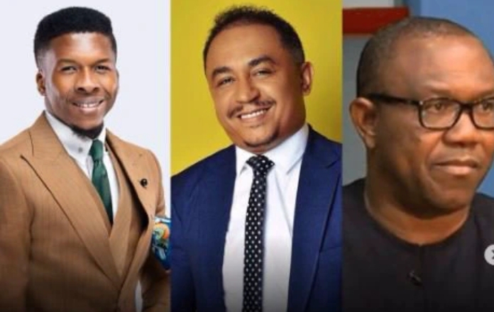 Vigils: DaddyFreeze Slams Pastor Emmanuel Iren Over His Response to Peter Obi