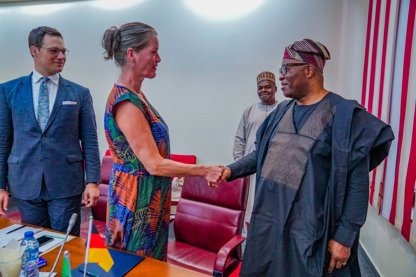  Senate Calls for Robust Partnership and Collaboration with Germany on Security and Power 