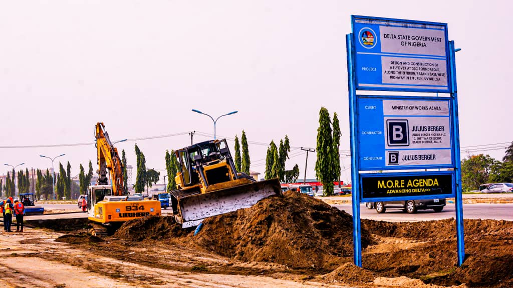 FLYOVERS: Deltans rejoice as Julius Berger commences construction in Warri, Effurun 