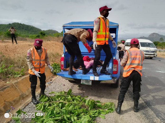 Okene Lokoja crash: Long hours of Inferno frustrates FRSC operators efforts to rescue road accident victims