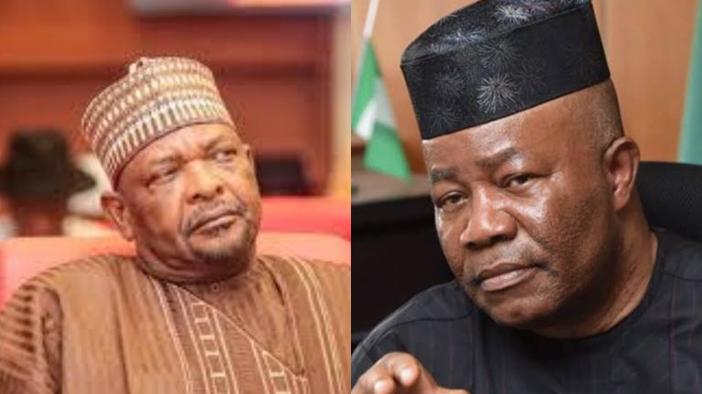 Akpabio To Falana: Don't Blame Me For Ningi's Suspension, It Was A Parliamentary Decision Not Mine.