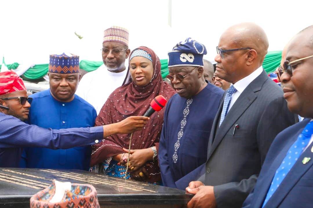 Tinubu commissions engineering infrastructure in Wuye district