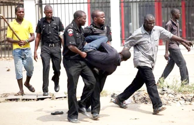 Police arrest Edo vigilante with firearms