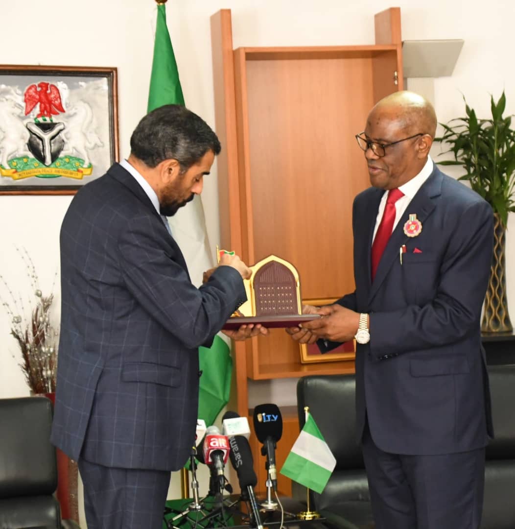 FCT Minister receives UAE Ambassador to Nigeria   