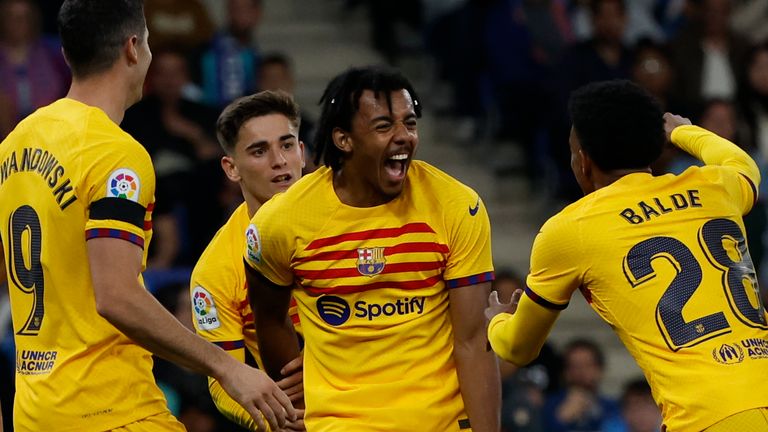 Dominant FC Barcelona beat Espanyol to win their 27th LaLiga title