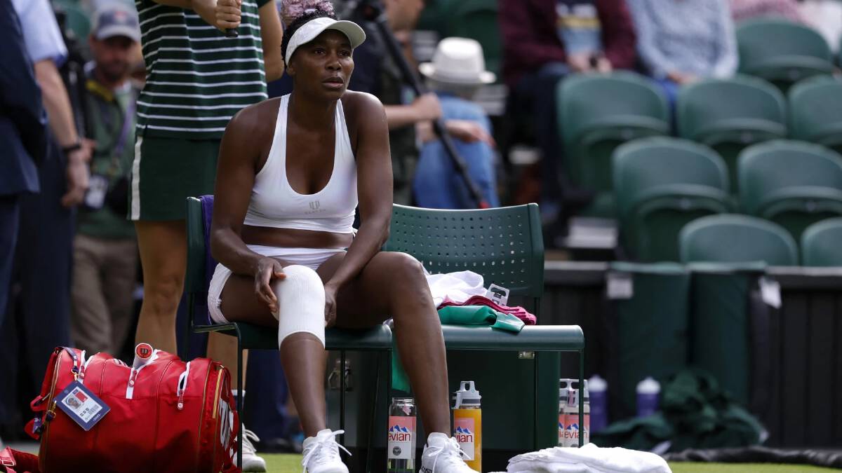 Venus’s record 24th Wimbledon ends at first hurdle