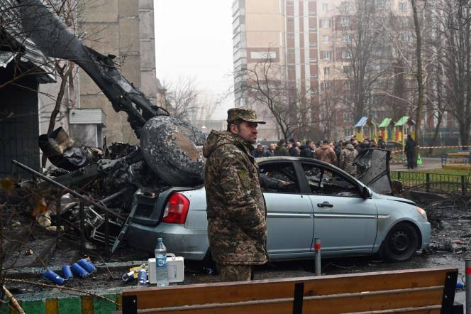 Ukraine’s interior minister among 18 dead in helicopter crash