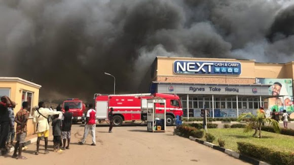 No looting at fire incident at Next Supermarket – FEMA