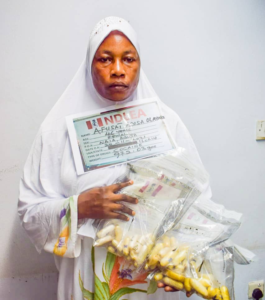 Saudi-bound businesswoman excretes 80 pellets of Cocaine at Abuja airport