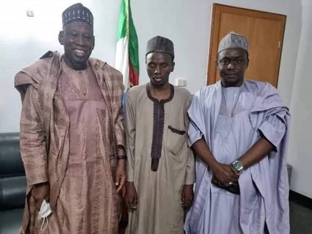  Ganduje offers automatic employment to blind volunteer teacher