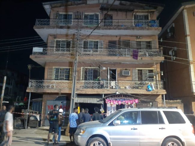 Lagos govt. evacuates occupants of distressed building