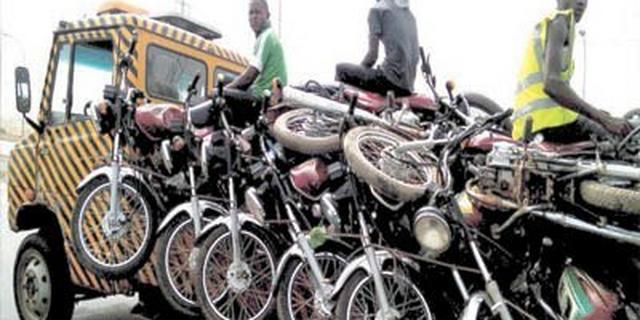 VIO destroys over 1,400 impounded motorcycles in Abuja