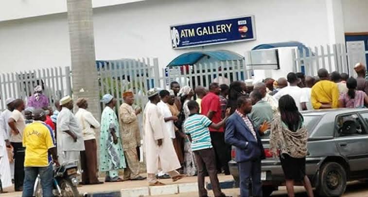 Customers stranded at ATM points in Ibadan