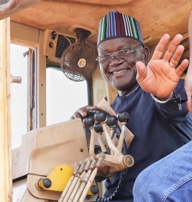 Ortom Flags-off construction of 55km Makurdi-Yogbo-Udei branch road