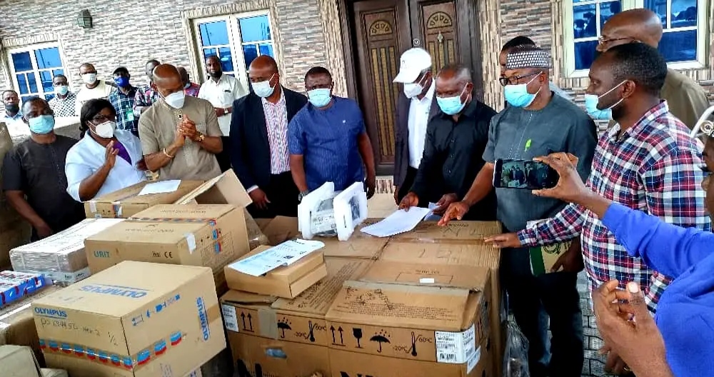 NNPC/CNL JV donates hospital equipment to Ijaw, Itsekiri cottage hospitals