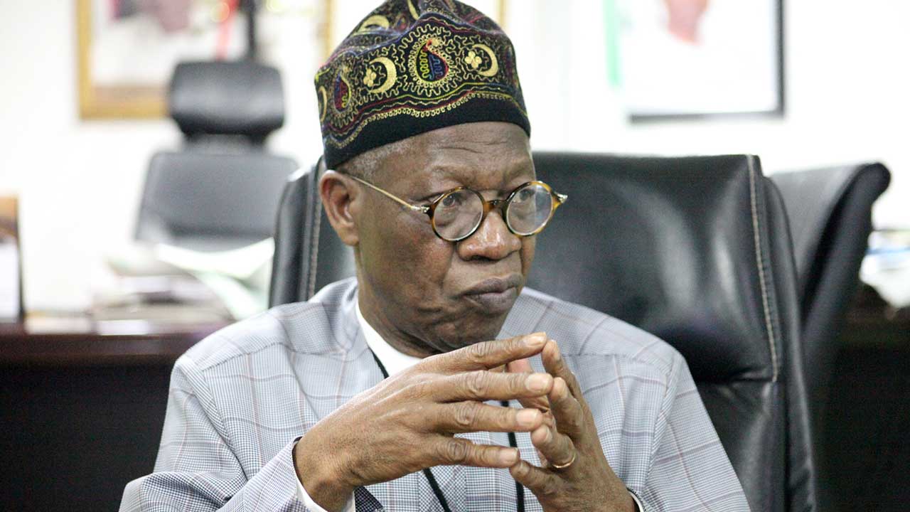 End SARS massacre: HURUWA calls for immediate sack of Lai Mohammed