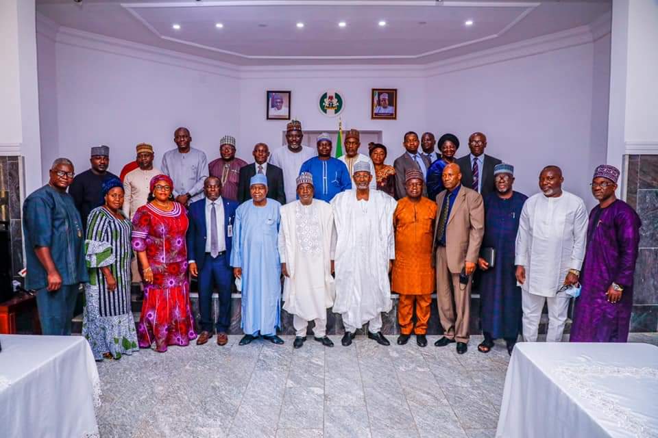 Governor Lalong meets UNIJOS PRO-Chancellor, Prof. Jega, assures of enhanced security