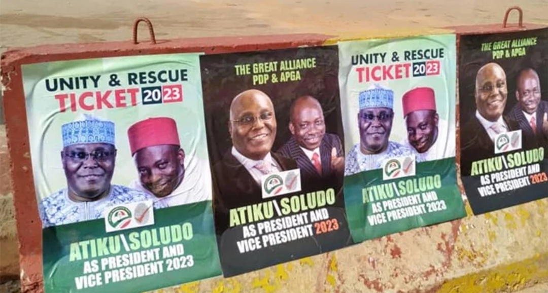 2023: Atiku disowns campaign posters