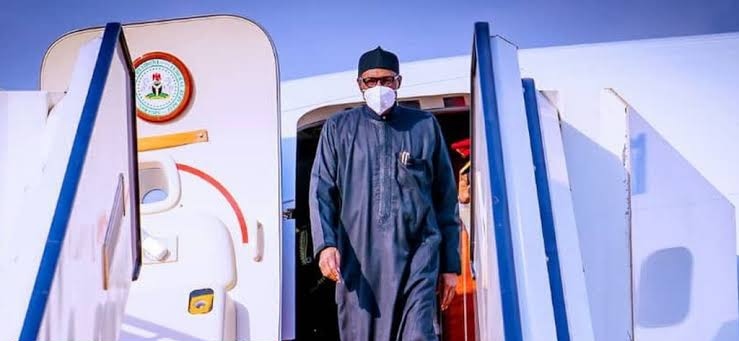 Buhari returns to Abuja after attending London Summit