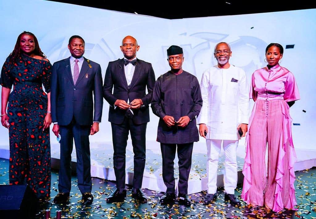 Osinbajo expresses delight over Transcorp’s digital hospitality platform, “Aura’’