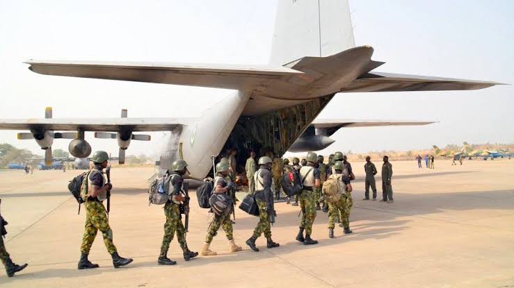 Army launches welfare flight for troops