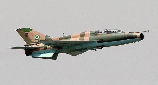 NAF airstrikes kill 22 terrorists in Borno   