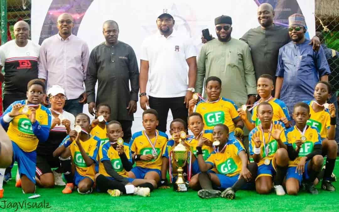 YPP National Chairman, Amakri hails Ajilore and co for organizing the Kids Super Cup