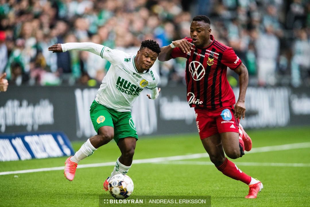 Amoo inspires Hammarby to victory in seven goal thriller