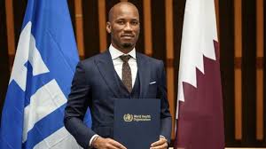 WHO names football star Drogba ambassador